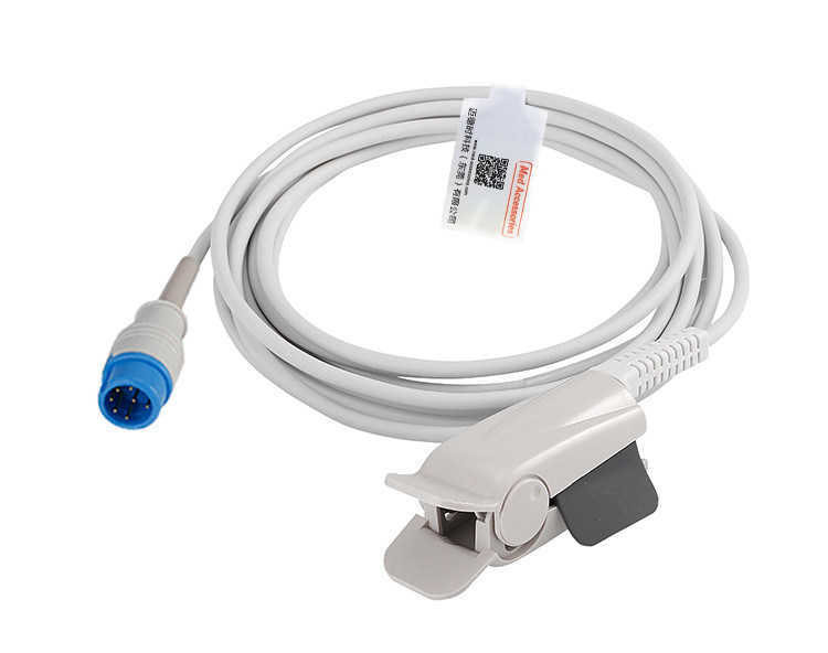 Fornecimento de fábrica Compatível com GE, Mindray, Edan, Goldway e mais grandes sondas Sensores Spo2 reutilizáveis