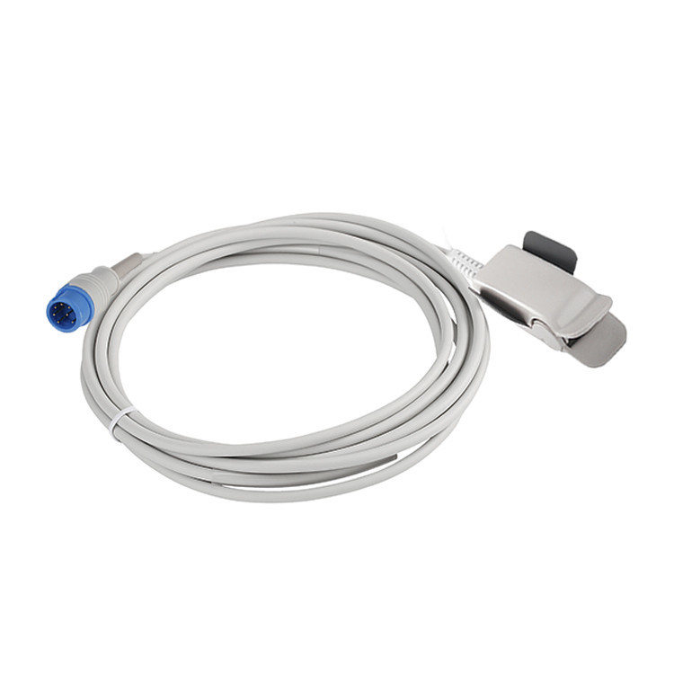 Fornecimento de fábrica Compatível com GE, Mindray, Edan, Goldway e mais grandes sondas Sensores Spo2 reutilizáveis