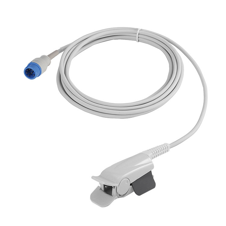 Fornecimento de fábrica Compatível com GE, Mindray, Edan, Goldway e mais grandes sondas Sensores Spo2 reutilizáveis