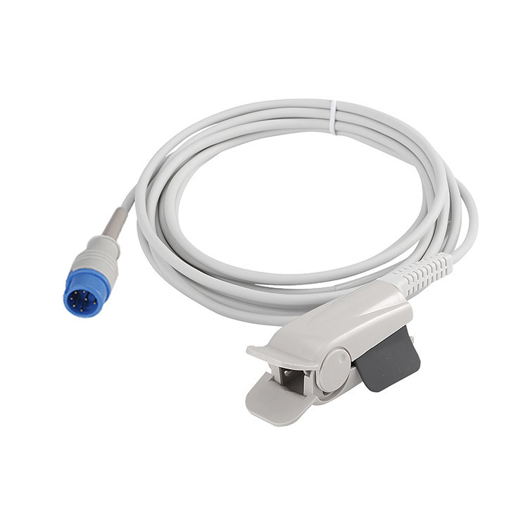 Fornecimento de fábrica Compatível com GE, Mindray, Edan, Goldway e mais grandes sondas Sensores Spo2 reutilizáveis