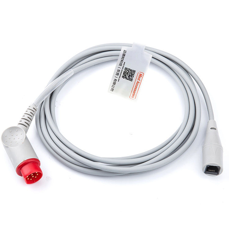 Cable prático compatível com IBP Mindray para MX 12 pin Multi Função Cinza