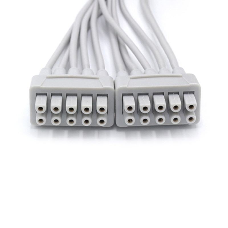 GE Marquette ECG Cable 10 Leads Cor Cinzento Compatível Estável