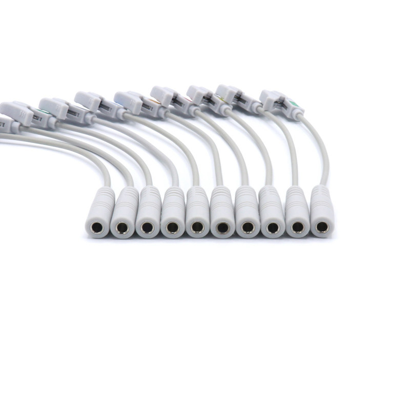 4.0 Banana Pinch ECG Machine Acessórios Adaptador Cable Prático Para SK40BP