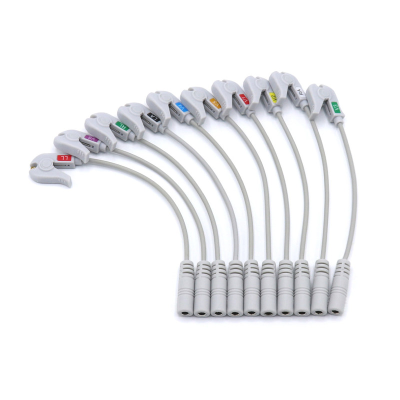 4.0 Banana Pinch ECG Machine Acessórios Adaptador Cable Prático Para SK40BP