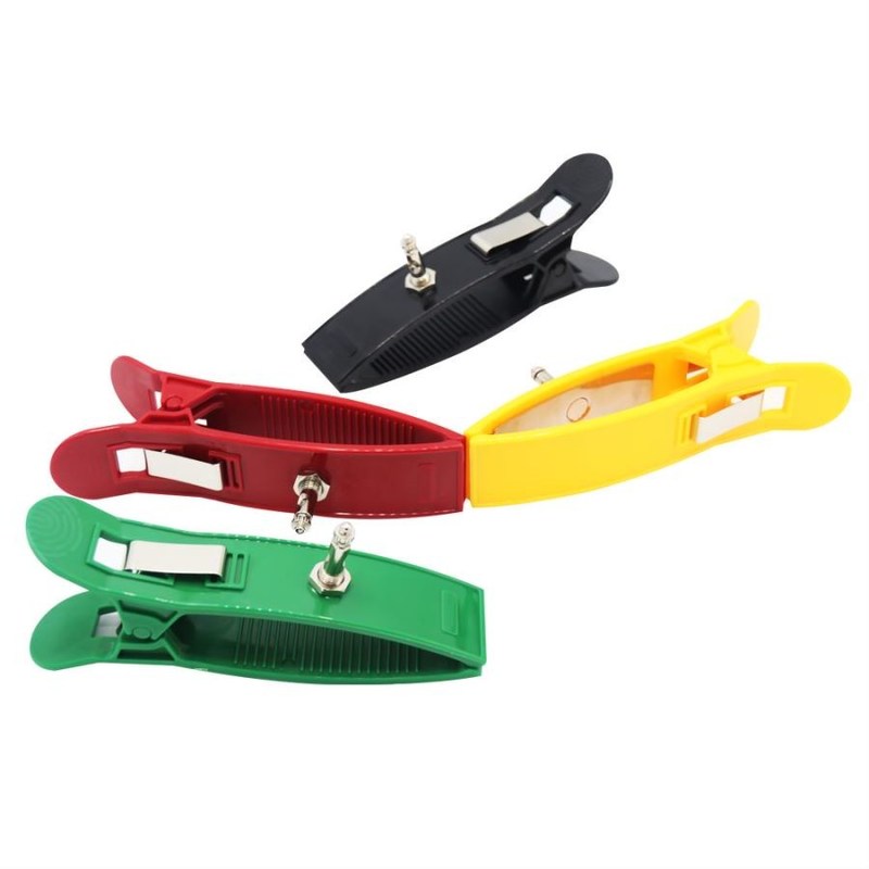 Eletrodos ECG ECG Acessórios de Máquina Grampos de membros Reutilizável Multicolor
