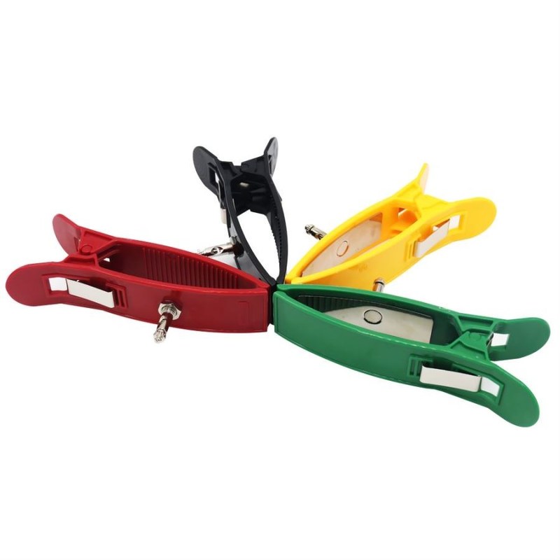 Eletrodos ECG ECG Acessórios de Máquina Grampos de membros Reutilizável Multicolor