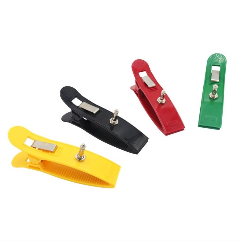 Eletrodos ECG ECG Acessórios de Máquina Grampos de membros Reutilizável Multicolor