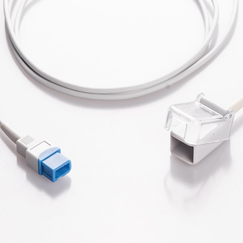 Sensor de pulso cinza durável Spo2 700-0030-00 Fit Spacelabs 91367 91369