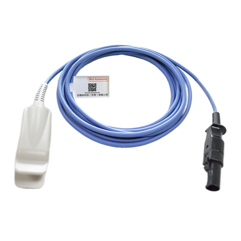 Datex GE Ohmeda Compatível Sensor SpO2 de clip de dedos de 7 pinos - OXY-F1-H