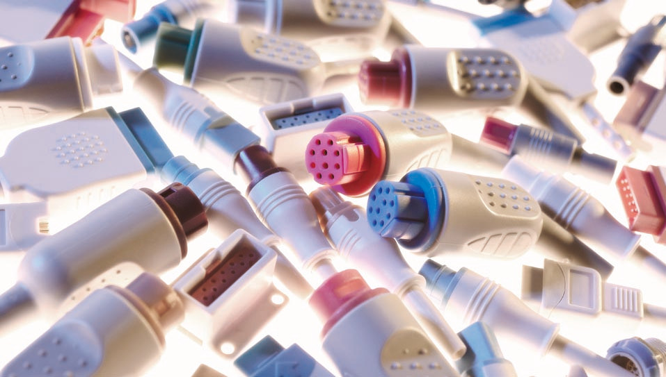 Sensor Spo2 reutilizável compatível sem látex para monitores de marcas principais