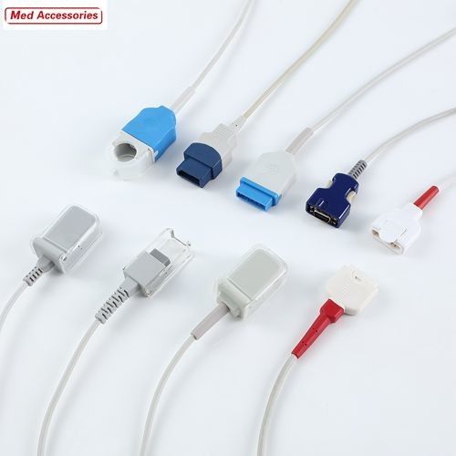 Cabo adaptador Spo2 Compatível com Nellcor e outras marcas Compatível Covidien Nellcor OxiMax Cabo adaptador SpO2