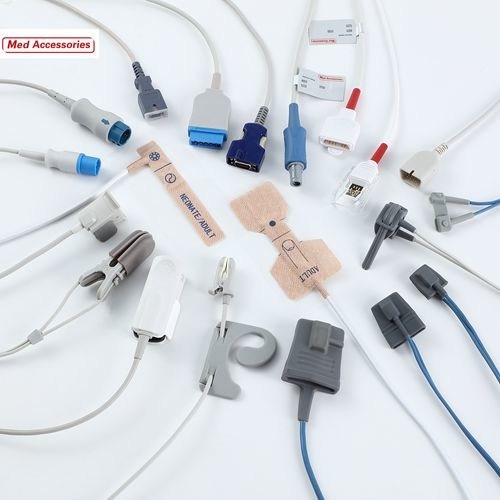 Fornecimento de fábrica Compatível com GE, Mindray, Edan, Goldway e mais grandes sondas Sensores Spo2 reutilizáveis