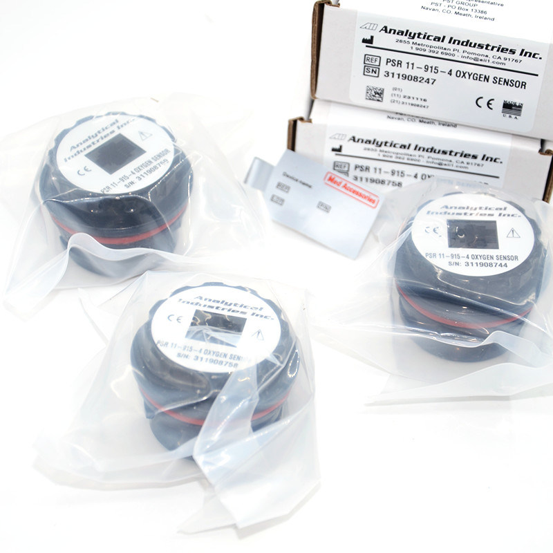 Sensor de oxigénio médico não tóxico de plástico portátil PSR-11-915-4 para 7900 7100 ADU