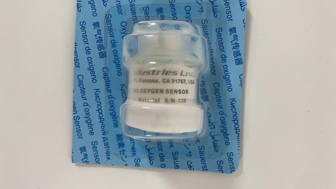 396200 3962001 Sensor de oxigénio médico Original C2 C3 C6 Hamilton Sensor de oxigénio Célula O2