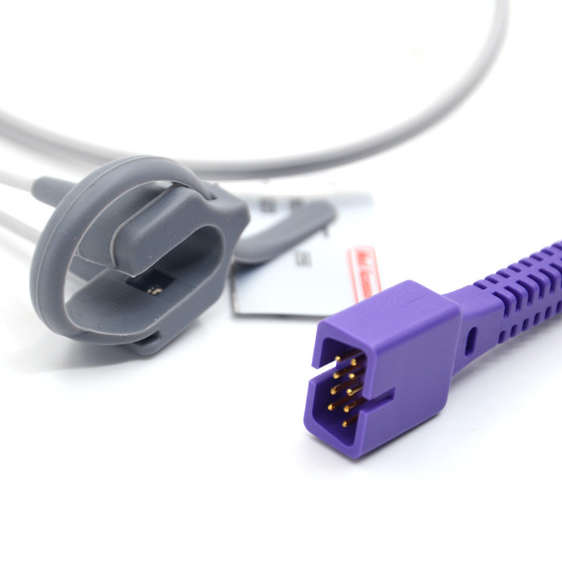 Paciente recém-nascido compatível com Nellcor Oxímetro reutilizável Spo2 Sensor 9 pin Multi Função