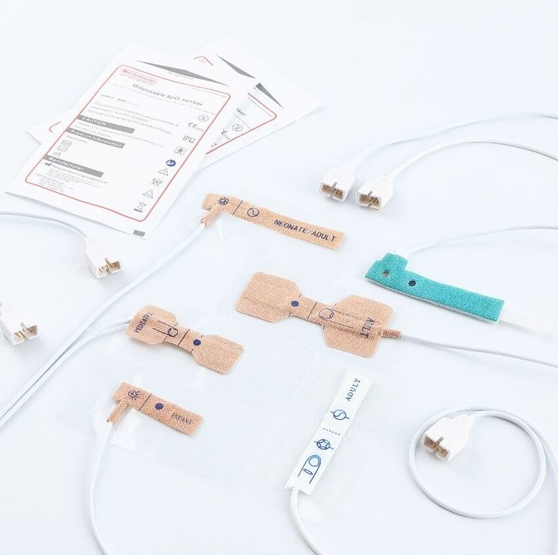 Fábrica de Adesivo Disponível para Adultos Médicos Spo2 Sensor Durável Para Monitores de Marcas Principais