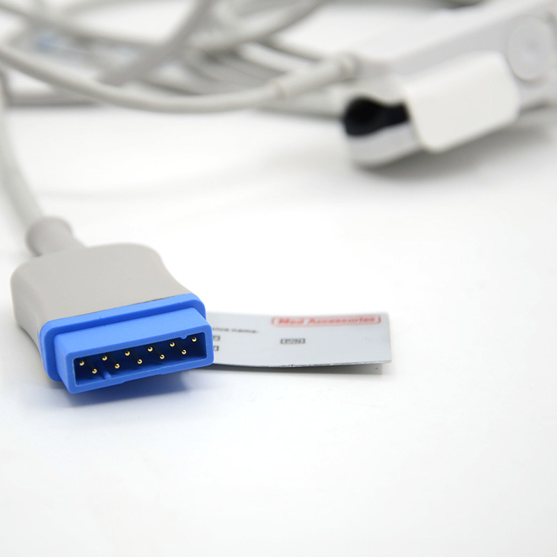 Fábrica Alta Qualidade GE Marquette Compatível Dedo Adulto Spo2 Sensor 11 Pin GE sensor Spo2