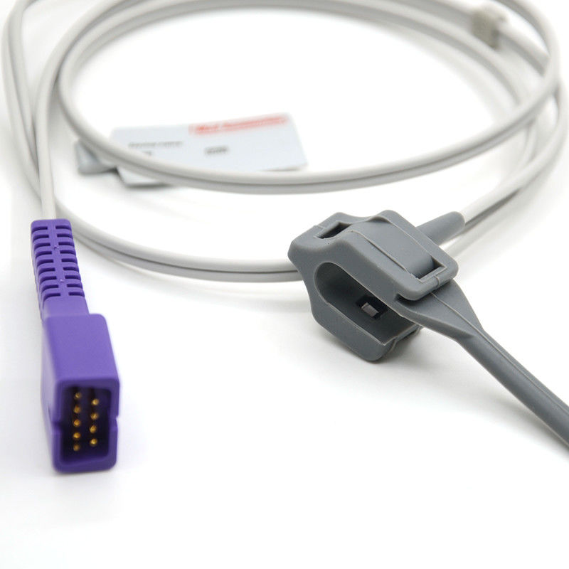 Utilização em doentes recém-nascidos Compatível com Nellcor Oxímetro reutilizável 9 pin Compatível com Nellcor Spo2 Sensor