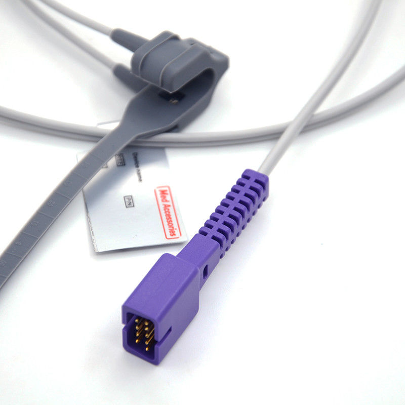 Utilização em doentes recém-nascidos Compatível com Nellcor Oxímetro reutilizável 9 pin Compatível com Nellcor Spo2 Sensor
