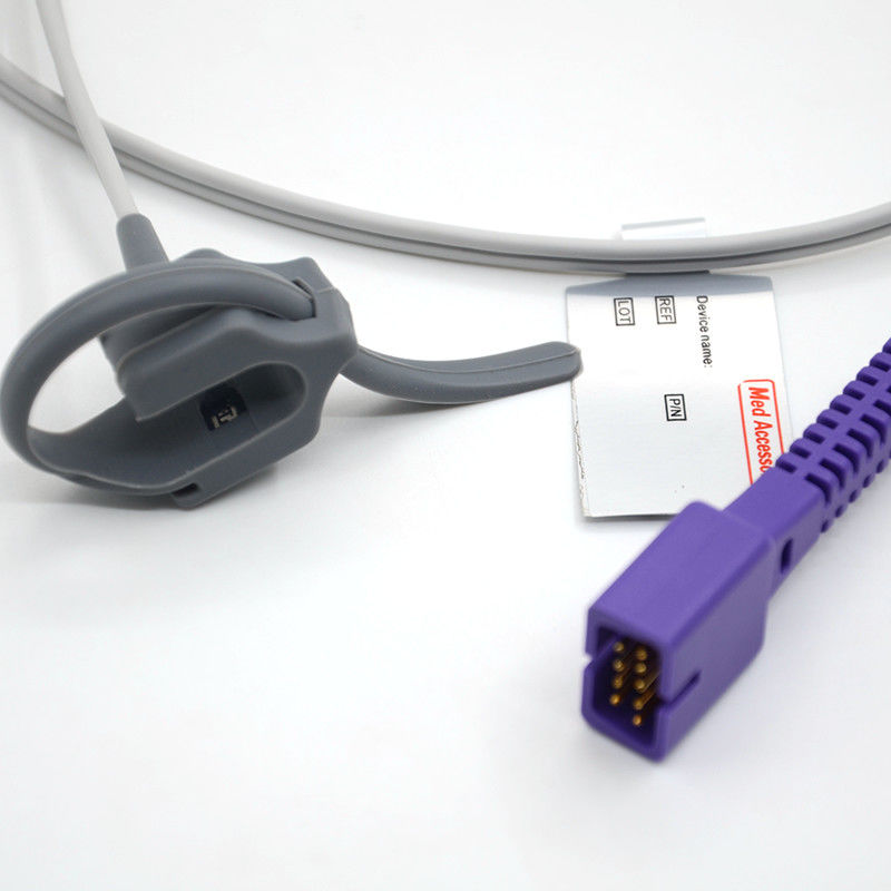 Utilização em doentes recém-nascidos Compatível com Nellcor Oxímetro reutilizável 9 pin Compatível com Nellcor Spo2 Sensor
