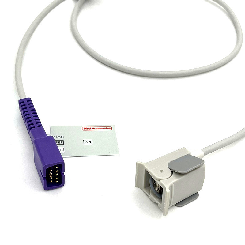 Pulso portátil oxímetro Spo2 Sensor Pediátrico Multifunção Nellcor Module 9 pin