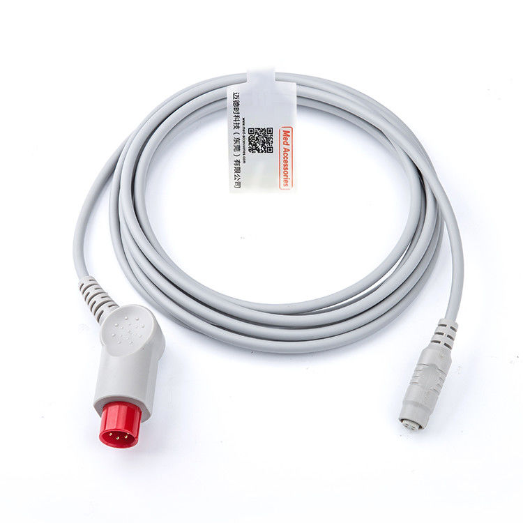 Cable prático compatível com IBP Mindray para MX 12 pin Multi Função Cinza