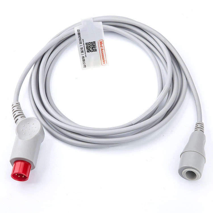 Cable prático compatível com IBP Mindray para MX 12 pin Multi Função Cinza