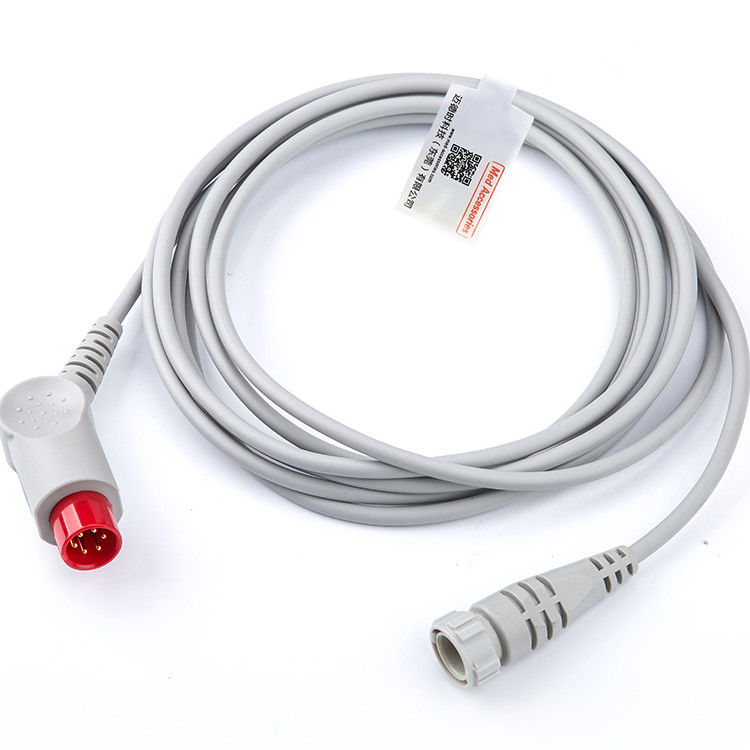 Cable prático compatível com IBP Mindray para MX 12 pin Multi Função Cinza