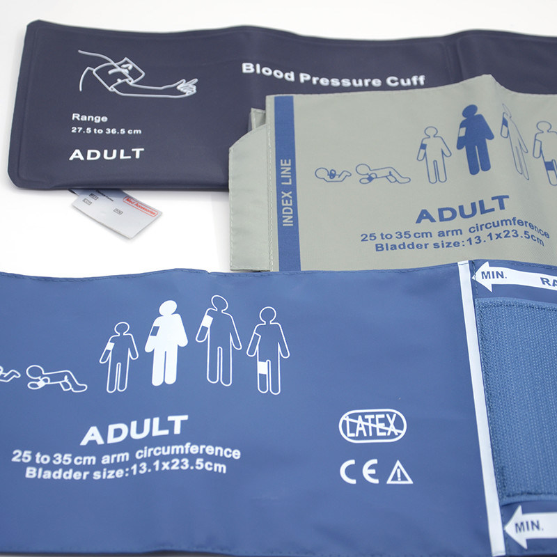 Conector personalizável Reutiliza-se pulseira de pressão arterial não invasiva com tubo para adulto a recém-nascido