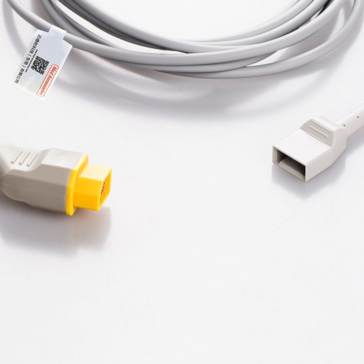 Nihon Kohden Para BB Transdutor IBP Adaptador Cable Pressão sanguínea invasiva para acessórios de cuidados médicos