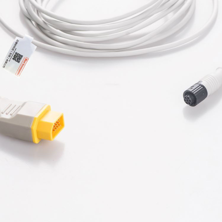 Nihon Kohden Para BB Transdutor IBP Adaptador Cable Pressão sanguínea invasiva para acessórios de cuidados médicos