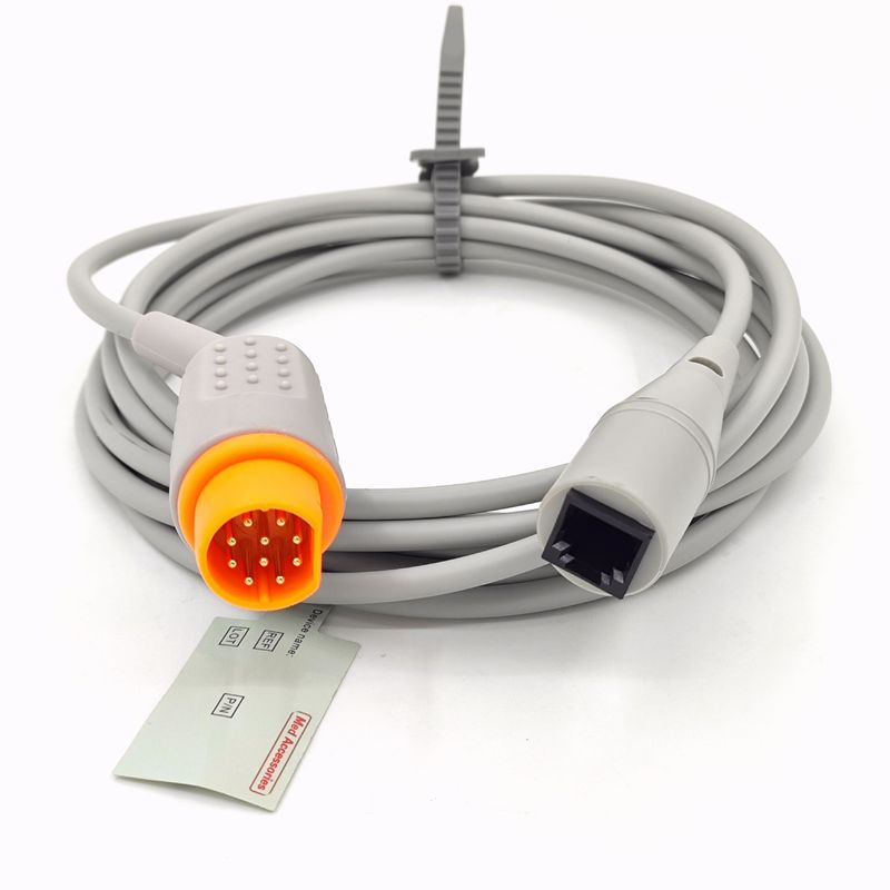 Acessório de monitor médico prático Cable IBP de cor cinza compatível Siemens para MX Multi Função