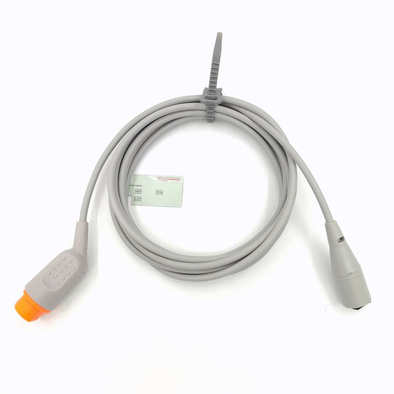 Acessório de monitor médico prático Cable IBP de cor cinza compatível Siemens para MX Multi Função