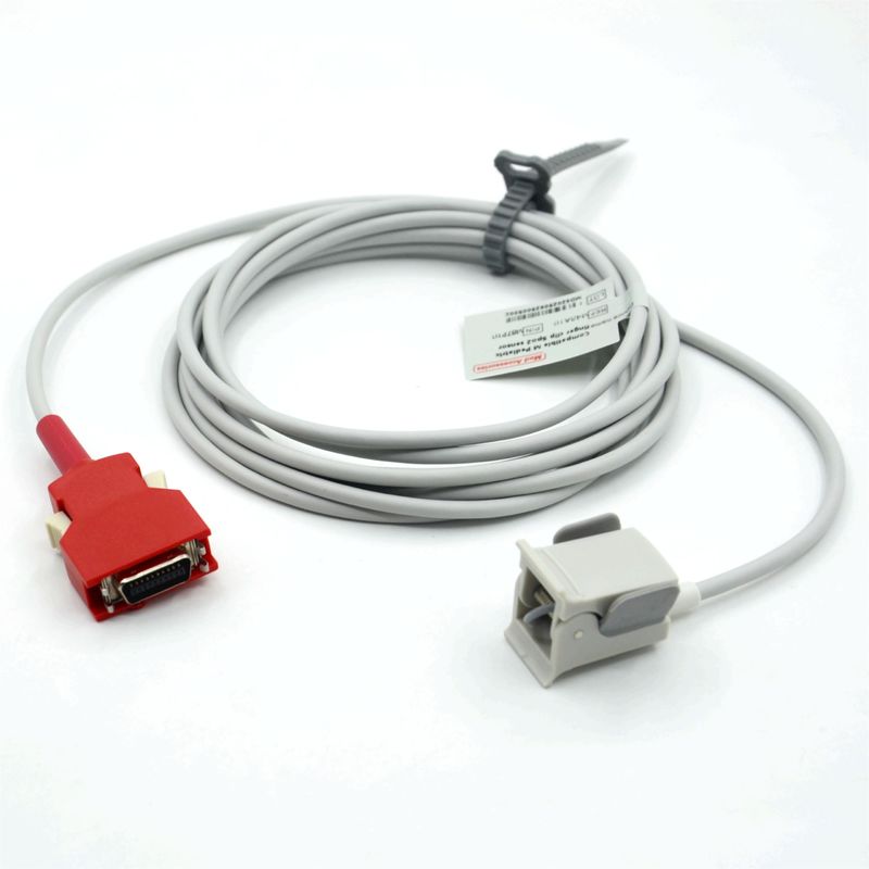 Acessório de monitoramento médico compatível com o Masimo Red 20pin Radical-7 Rad-87 Rad-57 Reutilizavel Clip pediátrico Spo2 Sensor