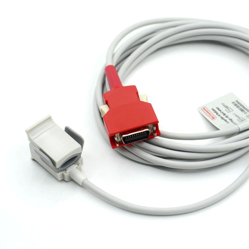 Acessório de monitoramento médico compatível com o Masimo Red 20pin Radical-7 Rad-87 Rad-57 Reutilizavel Clip pediátrico Spo2 Sensor