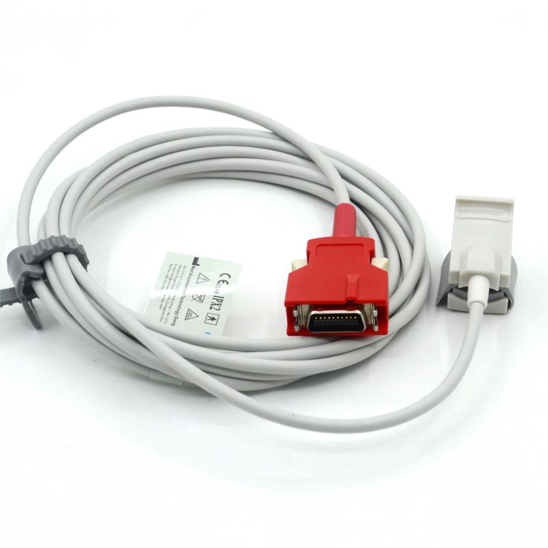 Acessório de monitoramento médico compatível com o Masimo Red 20pin Radical-7 Rad-87 Rad-57 Reutilizavel Clip pediátrico Spo2 Sensor