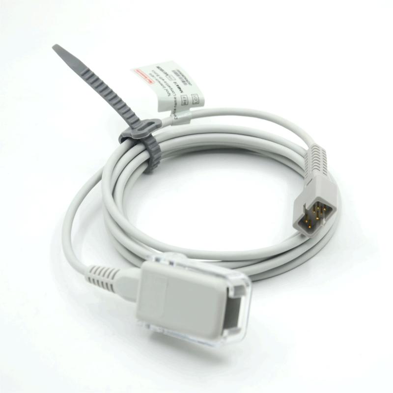 Medical Monitor Compatible Bionicsto Nellcor SpO2 Adapter Cable Spo2 Extension Cable