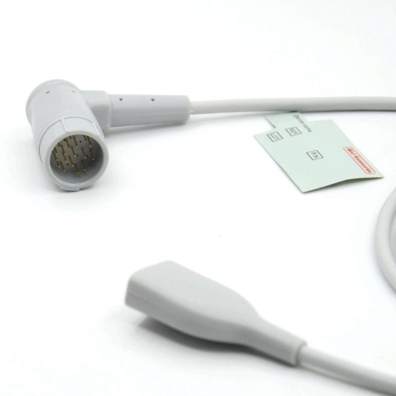 Acessório médico compatível Philips para M SpO2 Adaptador de cabo TPU Spo2 cabo de extensão